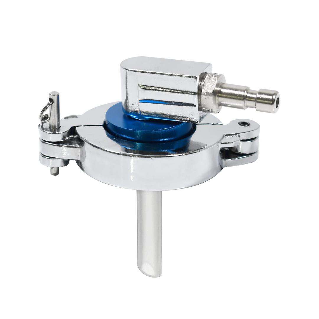 43mm Brake Bleeder Adapter Kit Compatible with Toyota and Lexus, 3 Air Fittings & 13ft Teflon Tape, Aluminum 43mm Master Cylinder Adapter, 1/4Inch NPT Industrial Fitting, Works with Brake Bleeder Kit