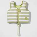 SUNNYLiFE Swim Vest - Constructed with Neoprene Plus a Secure Front Zip and Develop Water Confidence. | Toddler Swim Vest (1-2 yrs, Into The Wild Khaki)
