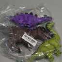 TEMI 3 Pack Electrical Walking Dinosaur Toys for Toddlers 3-4 3-5 Years with Sound and Light Up, Toddler Robot Dinosaur, Brachiosaurus, Stegosaurus Dinosaur Figures for Kids