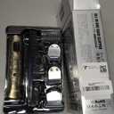 Ufree Beard Trimmer for Men, Electric Razor Shaver, Cordless Hair Clipper Shaving Kit for Mustache Body Nose Ear Hair Facial, Adjustable Beard Grooming Kit Birthday Gifts for Men (Bronze)