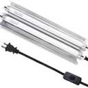 T5 Reptile Light Fixture Combo Kit 16 Watts, 12 Inches UVB Light, T5 10.0 UVB Reptile Light Fixture, Desert Reptile Light for Lizard, Bearded Dragon, Tortoise