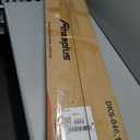 HOOBRO King Size Headboard, Headboard with 2 Outlets and 4 USB Ports, Adjustable Height, Storage Rack, Sturdy and Stable, Easy Assembly, Charcoal Gray and Black