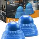 Acumobility Massage Ball Roller 2 Pack - Trigger Point - Massage Balls Massage Roller Ball - Foot Massage Ball - Physical Therapy Ball (Deep Pressure)