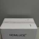 14.2in Alabaster Wall Sconces, Large Natural Marble Wall Sconces Set of Two, LED Modern Wall Lamp for Bedroom, Stairs, Living Room, Vanity, Bedside, Hallway Brushed Bronze 12W