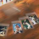 DEDC 2000 Pcs Card Sleeves Team Set Bags for Trading CardsTeam Bag Fit 3x4 Top Loaders for Trading Card Shipping Sports Graded Card Sleeves Protector