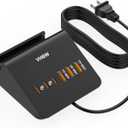 USB C Charging Station 35W, VHBW 6-Port (3 USB-C and 3 USB-A) Desktop Fast Charging Station for iPhone 14/13/12,Samsung Galaxy S23/S22/S21,etc