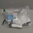 120 Counts 1.6 Gallon Mini Drawstring Trash Bags, Small Garbage Bags by KSSKSS, Code a fit 4.5-8 Liter, 1.2-2 Gal, White Trash Bin Liners for Home Office Kitchen Bathroom Bedroom