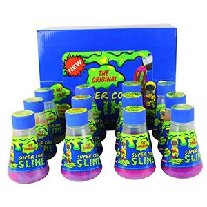 The Original Slime - Pack of 24 Cool and Holographic Slimes Perfect for Birthday Parties, Loot Bags, Easter Baskets, Halloween and Stocking Stuffers, for Kids, Boys and Girls Ages 5+