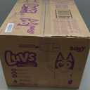 Luvs Size 4 Baby Diapers, Platinum Protection Bluey Diapers for Day & Night, Size 4, 198 Count 