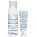 Mustela Cradle Cap Fragrance-Free Baby Shampoo & Cream for Baby & Newborn for Seborrheic Dermatitis - Helps to minimize Scalp Flakes - Clinically & Dermatologist Tested - 2 Items Set