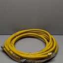 40FT CSST 1/2'' Gas Line Hose, 1/2 Inch Flexible Gas Line Hose for Natural Gas and Propane, Corrugated Stainless Steel Tubing Pipe with 2 Male Adapter Fittings