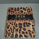 2026 Planner Weekly and Monthly Daily Calendar Planners 8.5 x 11, Jan 2026-Dec 2026, Hard Cover Large Yearly Agenda with Stickers & Tabs for Women Work Home- Leopard