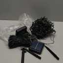 Joomer Color Changing Christmas Lights, 2 Pack Total 144FT 400 LED 12 Modes Solar String Lights Waterproof Twinkle Fairy Lights for Garden Yard Patio Christmas Decoration (Warm White to Multicolor)