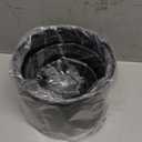 Weysat 3 Pcs Acrylic Risers for Display Stands, Round Cake Dessert Stand 3 Sizes, 6"x2", 7"x4", 8"x6", Food Risers Cylinder Nesting with Hollow Bottom for Wedding Parties Brunch Jewelry Show (Black)