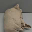 Elegant Tan Beige Sheer Curtains 108 inches Long for Living Room Patio Door, Cotton Linen Textured Light Filtering Sheer Drapes Rod Pocket Natural Thin Curtains, W52 x L108 in, 2 Panels