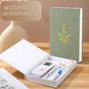 Cinnvoice Set of 2 Aesthetic Decorative Books Linen Boxes Enhance Your Coffee Table Bookshelf Mantle Decor Beautiful Fake Faux Books for Vintage Home Decoration Photo Storage(Sage Green Beige)