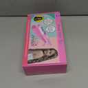 Yoloflix Hair Gem Stamper Kit,Bling Hair Jewels for Girls, Hair Styling Tool with Reusable Shining Diamonds, Christmas Birthday Arts & Crafts Gift for 5-12 Year Old Girl (Pink)