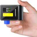 Auxpower BL03 Bicycle Pump with Pressure Gauge, 120PSI Electric Bike Pump with Presta and Schrader Valve, Auto Stop, Outdoor Camping Cycling Pump for Road, Mountain, E-Bike and Sports Balls