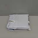 DriftAway Farmhouse Linen Lined Valance 2 Layer Thermal Insulated Room Darkening Blackout Window Valances Rod Pocket Vertical Striped Kitchen Valance for Bathroom Single 52 x 14 Inch Camel Beige