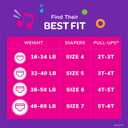 Pull-Ups Girls' Potty Training Pants, Size 4T-5T Training Underwear (38-50 lbs), 17 Count