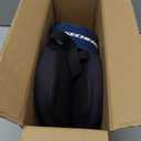 Skechers Lumbar Support Pillow for Office Chair, Memory Foam Lumbar Pillow, Lower Back Pain Relief Lumbar Pillow, Ergonomic Design Back Support Pillow for Office Chair, Car, Home, Travel, Black