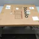 Babelio 29-55" Extra Wide Baby Gate with Door, PressGuard P7, Black