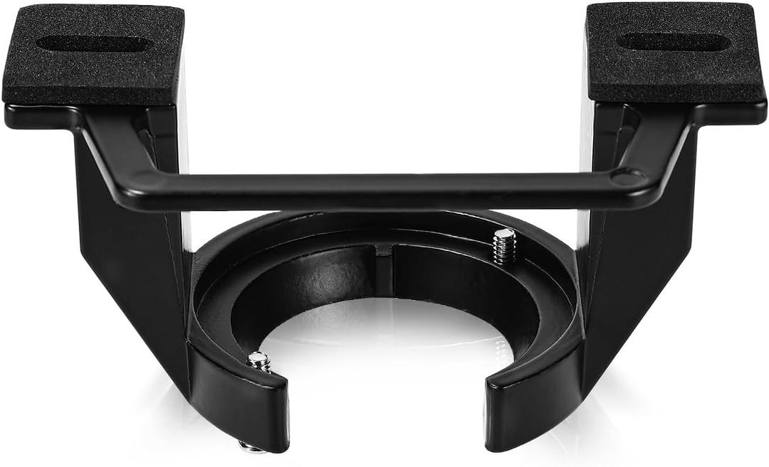 2pcs Ceiling Fan Bracket, Black Cathedral Canopy Bracket Ceiling Fan Bracket Mount Kit Ceiling Fan Parts for Light Fixtures &Cathedral Ceiling Fans