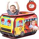 Pop Up Tent for Kids.Food Truck Play Tent.Large, Easy to Organize Lemonade Stand for Kids.Food Truck Toy.Birthday Gift for Girls & Boys.Can Be Played with by 23 Kids