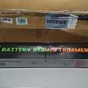Electric Weed Wacker 2 Battery Powered, Grass Trimmer Cordless