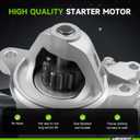 19247 New Starter Motor Compatible with 2013-2017 Ford F150 5.0L, 2014 F150 6.2L, 13-19 F250 F350 6.2L, 13-19 E350, 13-14 Expedition E150 E250 Lincoln Navigator, 13-19 F450 F550 F59 F53 6.8L V8 V10