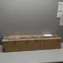 38 Inch Snow Shovel for Driveway, Brewin SnowPro Bi-Direction Heavy Duty Snow Pusher with Wheels and Angled Blade for Efficient Snow Removal, Back Saver Snow Plow for Doorway Sidewalk