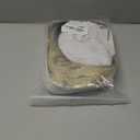 incohair Platinum Blonde Wig Dark Roots 14 Inches Short Wavy Curly Wigs with Bangs Shoulder Length Ombre Synthetic Wigs for Cosplay Party Daily Wigs Wig Cap Included