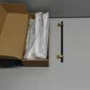 10 Pack 10 Inch Black and Gold Cabinet Pulls Kitchen Cabinet Handles, Black and Gold Cabinet Handles Square Dresser Drawer Pulls Kitchen Cabinet Hardware (10 inch (256mm) Hole Center)