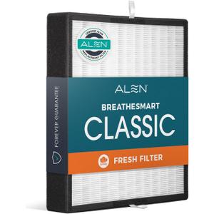 Alen Air Filter BF35-Fresh Replacement HEPA Filter for BreatheSmart Classic Air Purifier - Captures Allergens, Dust, & Mold + Odors & Smoke (1 Filter)