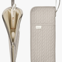 Hot Tools Organizer Heat Resistant Mat Case Hair Tools Holder Travel Bag Portable Hair Styling Tools Cover Pouch for Curling Iron, Flat Iron, Hair Straightener (Camel)