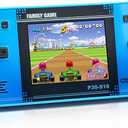 32 Bit Handheld Game Console for Kids Adults, Preloaded 135 Retro Video Games, 3.0" Color Display Rechargeable Portable Gaming Player, Mini Electronic Travel Toy Gift for Boys Girls(Blue)