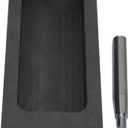 OTOOLWORLD Gold Silver Graphite Ingot Mold Mould Crucible for Melting Casting Refining with Metal Bar (5000g)