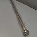 Ivilon Shower Tension Curtain Rod - Adjustable Spring Tension Rod for Shower Curtains, Bathroom, or Windows, Easy to Install, No Drilling Required, Rustproof, Adjustable 36 to 54 Inch Warm Gold