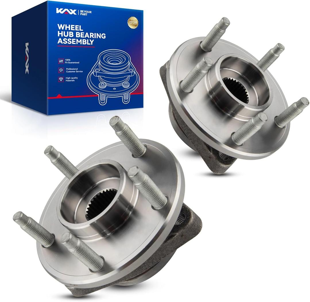 KAX 513215 Pair Front Wheel Bearing fit for 2004-2007 Chevy Malibu,for 2005-2007 Pontiac G6,5 Lug