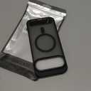 GUAGUA for Google Pixel 10 Pro XL Case with Stand, Magnetic Cases with Foldable Invisible Stand Translucent Matte Back Slim Shockproof Protective Kickstand Phone Case for Pixel 10 Pro XL, Black