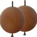 Brown Link Balloons 6 Inch 120 Pcs Latex Quick Linking Balloon for Birthday Wedding Party Festival Decorations