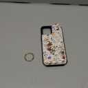 Petitian for iPhone 12 Pro Max Case with Wallet - Women Girls Cute Girly Aesthetic Unique Design Leather Credit Card Holder Cardholder Stand Wristband for iPhone 12 Pro Max, Vin Flower