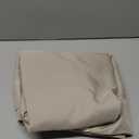 FLYMEI Patio Cushion Covers 28x28x6 Waterproof Outdoor Cushion Cover Replacement 2Packs Outdoor Seat Cushion Slipcover for Rattan Chair Sofa, Beige