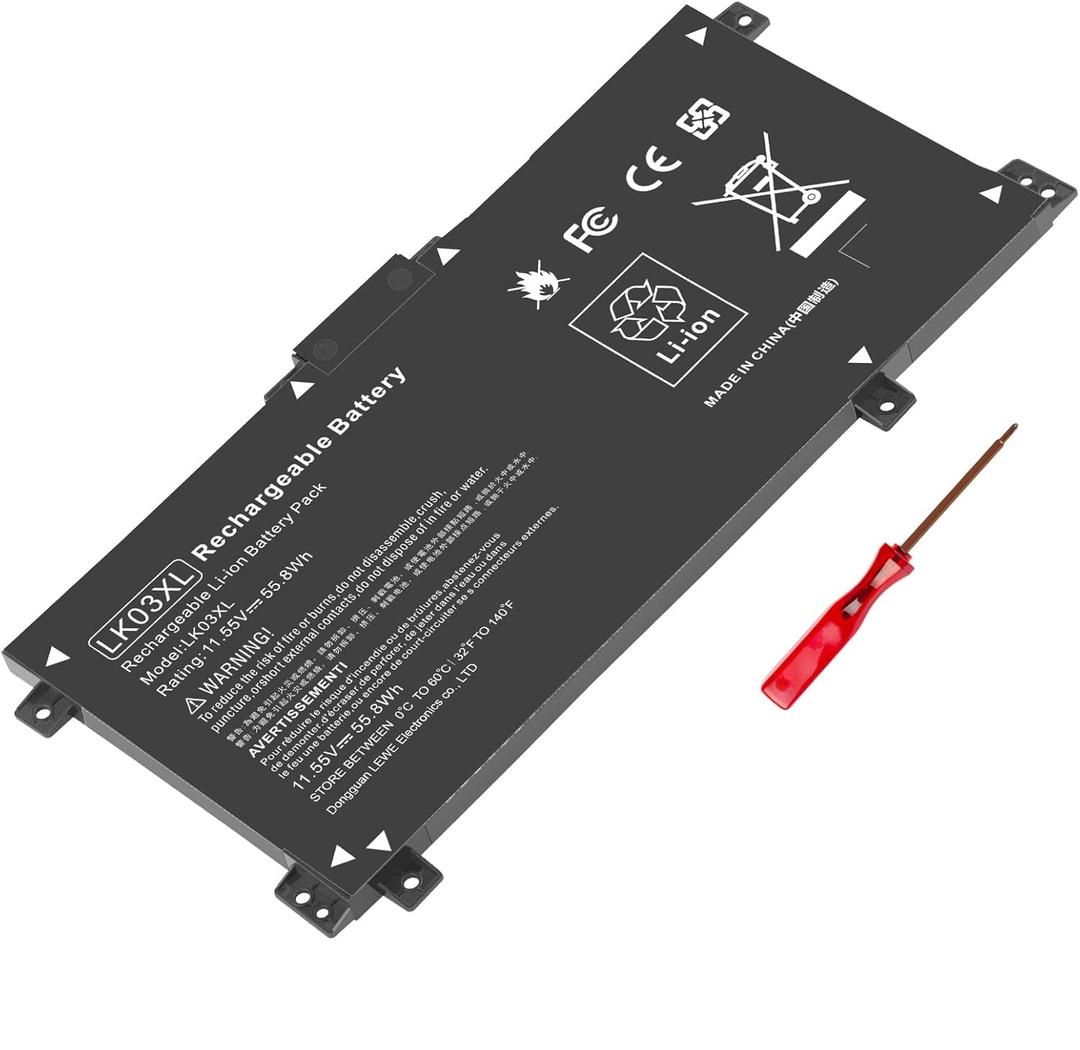 TREE.NB LK03XL Battery Replacement for HP Envy X360 Convertible 15m-cn0012dx 15m-cn0011dx 15m-bp112dx 15m-bq121dx 15m-bp111dx 15m-cn0xxx 17m-ae0xx 17-ae1xx 17-bw0013dx 916814-855 916368-421 TREE.NB LK03XL Battery Replacement for HP Envy X360 Convertible 15m-cn0012dx 15m-cn0011dx 15m-bp112dx 15m-bq121dx 15m-bp111dx 15m-cn0xxx 17m-ae0xx 17-ae1xx 17-bw0013dx 916814-855 916368-421