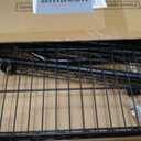 ULIFHOME U16 Upgraded Washer Dryer Stacking Rack for Narrow Laundry Room and Bathroom, Metal Over Washer and Dryer Storage Shelves for Saving Space, 29.5" W x 23.6" D x 53.1" H, Black