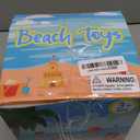 Beach Toys for Toddlers, Sand Castle Toys with 3 Bucket, 6 Shovels, Mesh Bag & Sandbox Molds Travel Sand Toys for Beach Sandbox Toys for Toddlers Kids Baby Boys Girls Age 3-10