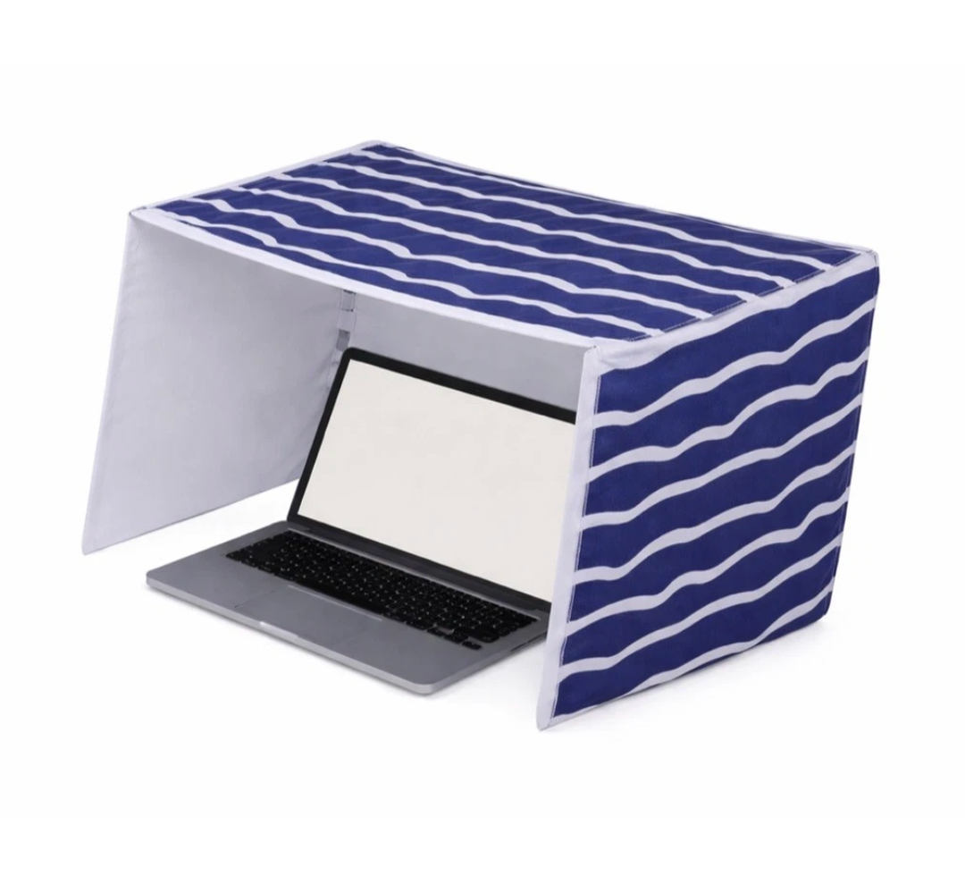 Portable Laptop Beach Sunshade Fits Up To 16" Laptops 2pk