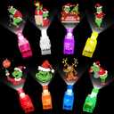 Vodoco Christmas Party Favors for Kids, 40 PCS LED Finger Lights Toys Bulk Glow in the Dark Party Favors School Prizes for Students Stocking Stuffers Goodie Bag Stuffers Christmas Gift