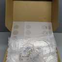 HeiMma Shot Glasses Set of 25 with Holder, 1.7Oz/50ml Large Shot Glasses, Shot Display Stand, Shot Glass Serving Tray with LED Light for Party, Bar, Drinking Club, Restaurant