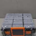 Mayouko 16 Compartments Detachable Toolbox Organizer,Hardware Organizer Box with Removable Sections,Carrying Storage Case for Patts,Screws,Bolts,Nuts,Toys